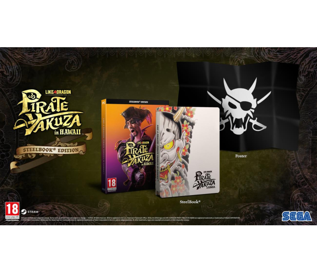 PC Like a Dragon: Pirate Yakuza in Hawaii Steelbook Edition - 1285844 - zdjęcie 3